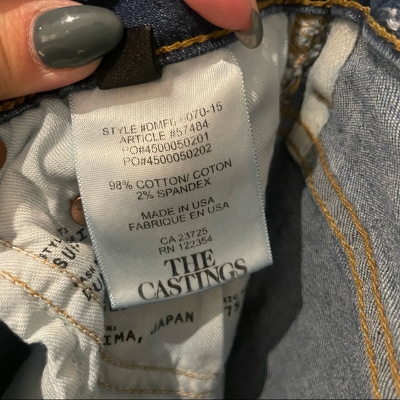 The Castings Super High-Rise Skinny Size 24 Dunbar - Picture 12 of 12